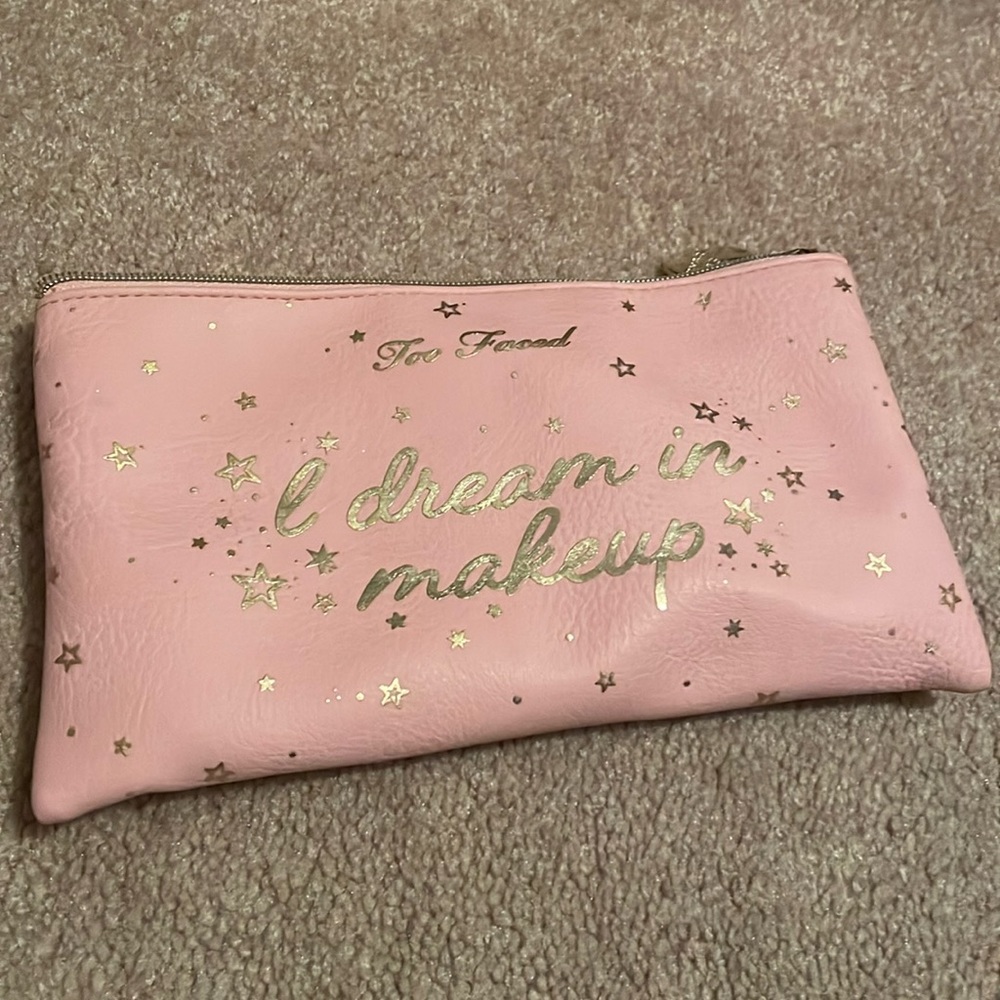 TOO FACED makeup bag